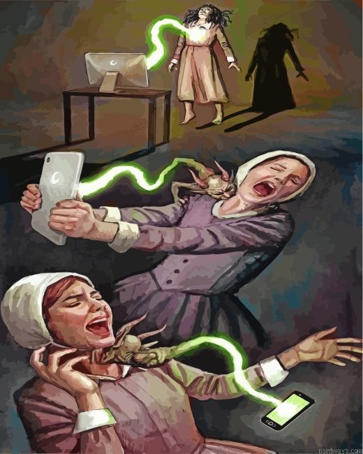 Internet Is A Monster Painting By Numbers.png