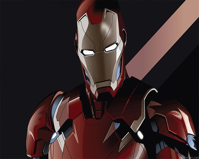 Iron Man New Painting By Numberss.png