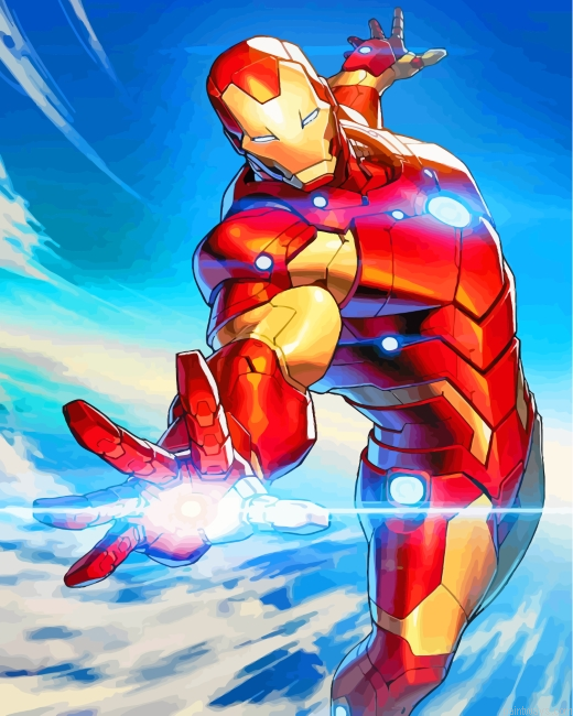 Iron Man Painting By Numbers.png