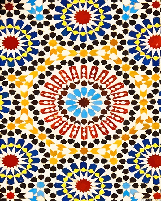 Islamic Geometric Art New Painting By Numberss.png