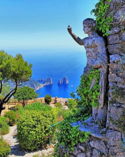 Isle Of Capri Italy New Painting By Numberss.png