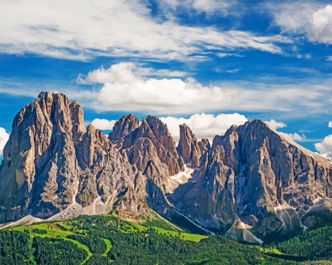 Italian Mountains New Painting By Numberss.png
