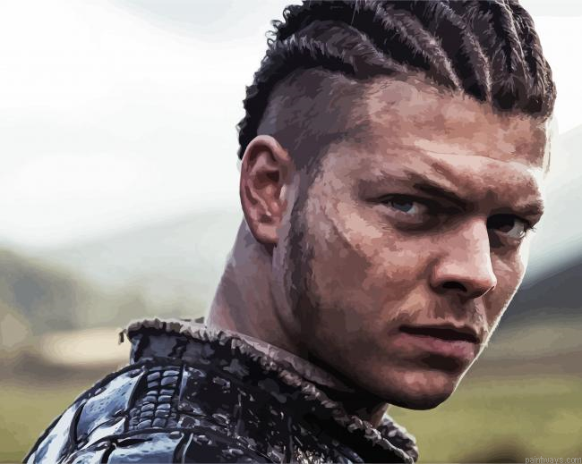 Ivar Ragnarsson From Vikings Painting By Numberss.png
