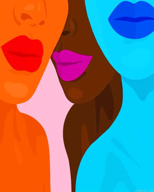 Jade Purple Brown Art Women Painting By Numberss.png