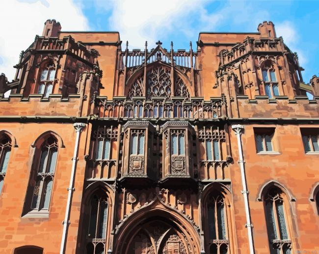John Rylands Library Research Institute And Library Painting By Numberss.png