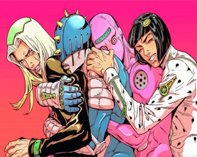 Jojo Bizarre Adventure Painting By Numberss.png