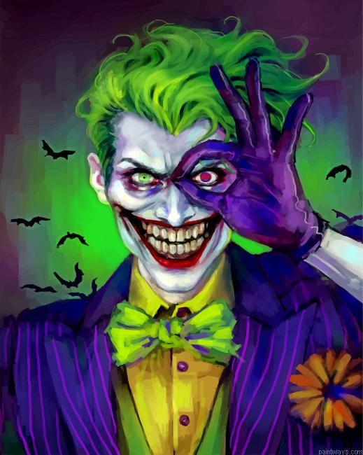 Joker Super Villain Painting By Numbers.png