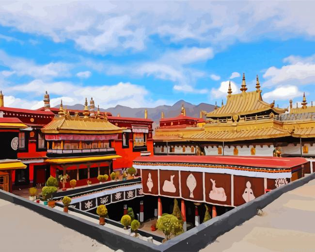 Jokhang Temple Lhasa Painting By Numberss.png