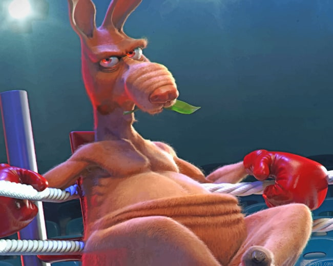 Kangaroo Boxer New Painting By Numberss.png
