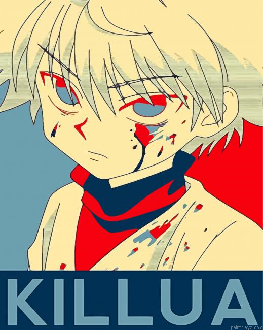 Killua Hunter X Hunter Painting By Numbers.png