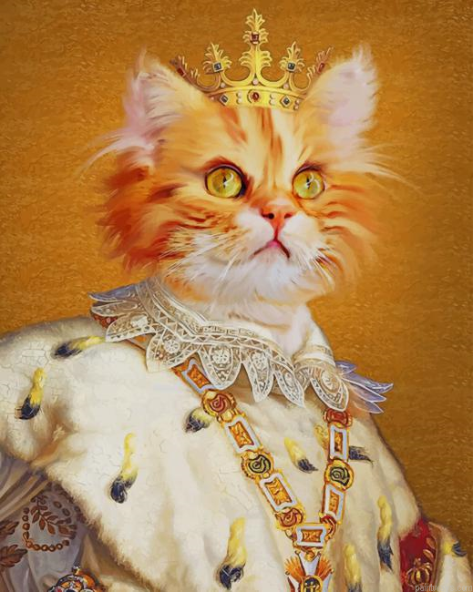 King Cat New Painting By Numberss.png