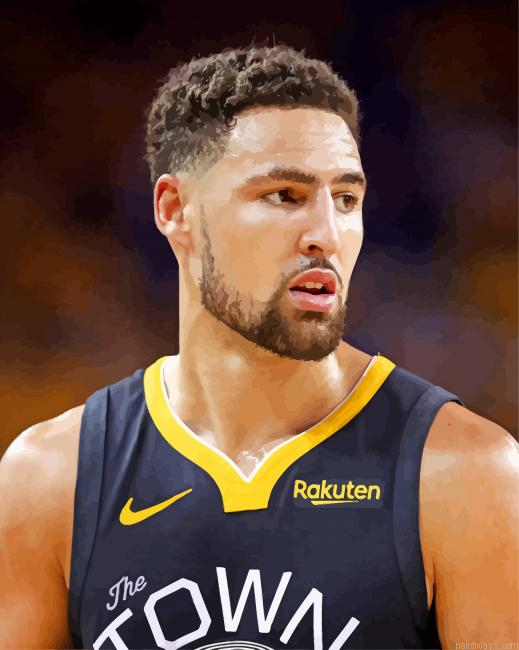 Klay Thompson Player Painting By Numberss.png