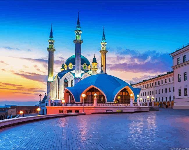 Kul Sharif Mosque Painting By Numberss.png