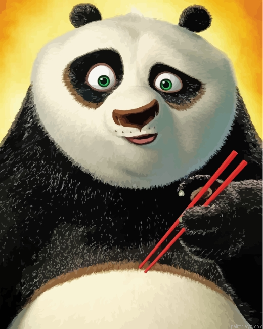 Kung Fu Panda Painting By Numbers.png