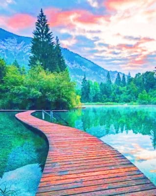 Landscape Beautiful Nature Painting By Numbers.png