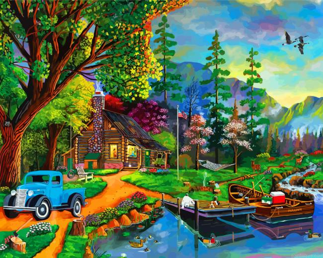 Landscape Paradise Painting By Numberss.png