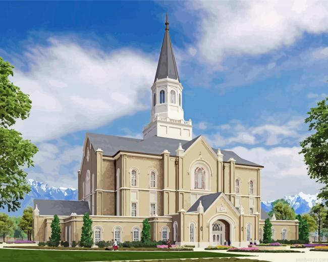 Layton Temple Building Painting By Numberss.png