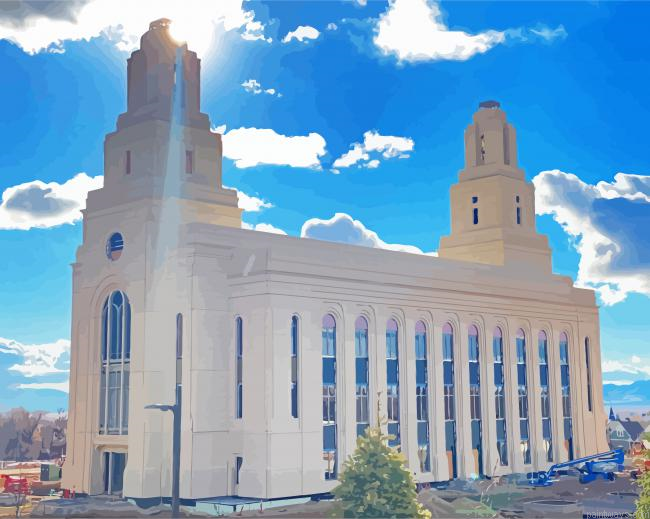 Layton Utah Temple Painting By Numberss.png