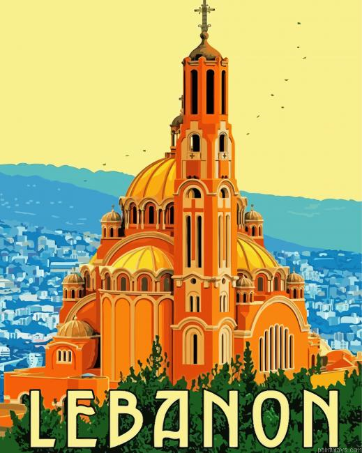 Lebanon Poster Painting By Numberss.png
