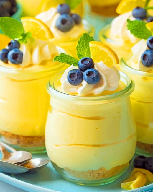 Lemon Cheesecake Mousse Food Painting By Numberss.png