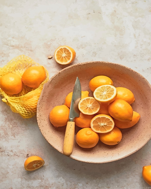Lemon Still Life New Painting By Numberss.png