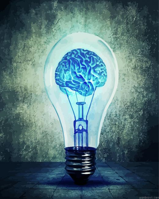 Light Bulb Brain Painting By Numberss.png