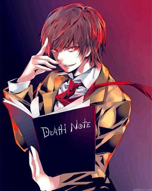 Light Yagami Painting By Numbers.png