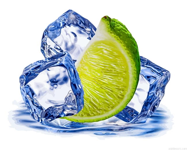Lime And Ice Painting By Numbers.png