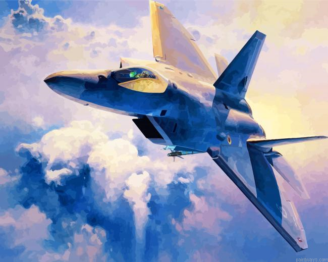 Lockheed Martin F22 Raptor Painting By Numberss.png