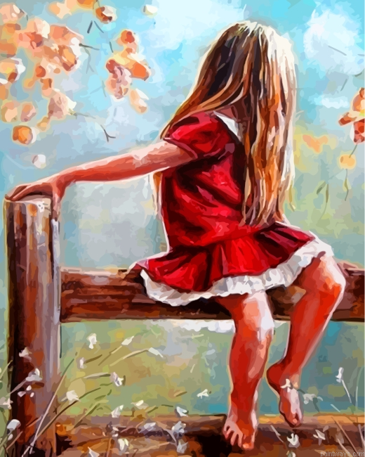 Lonely Girl Painting By Numbers.png