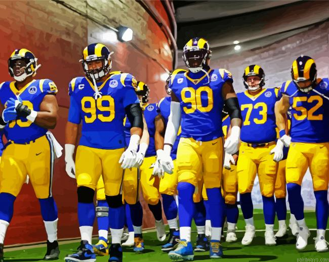 Los Angeles Rams Painting By Numberss.png
