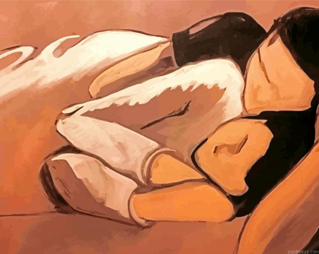 Lovers Sleep Painting By Numberss.png