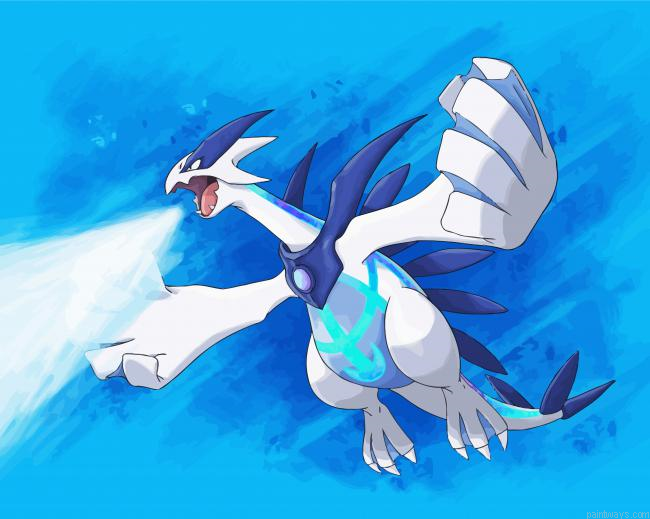 Lugia Character Painting By Numberss.png