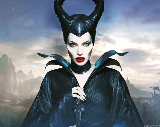 Malificent Painting By Numbers.png