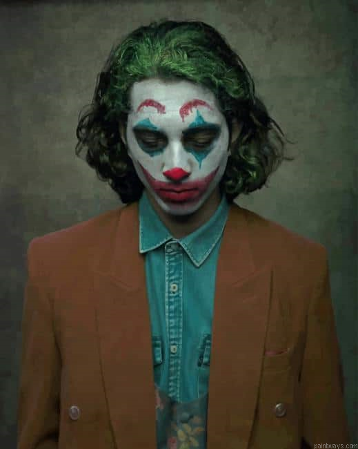 Man With Jokers Make Up New Painting By Numberss.png