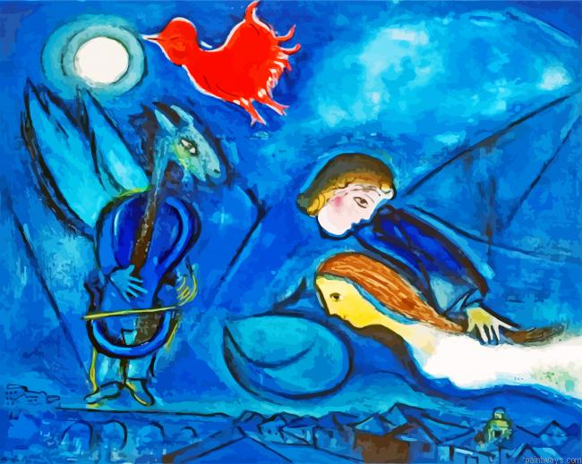 Marc Chagall Abstract Art Painting By Numbers.png
