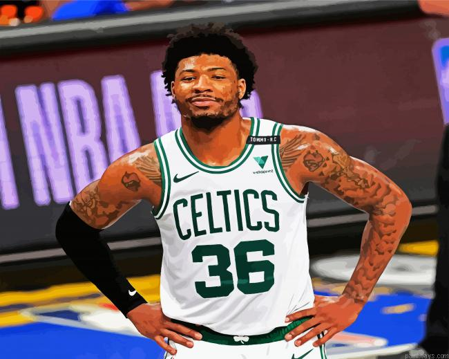 Marcus Smart Player Painting By Numberss.png