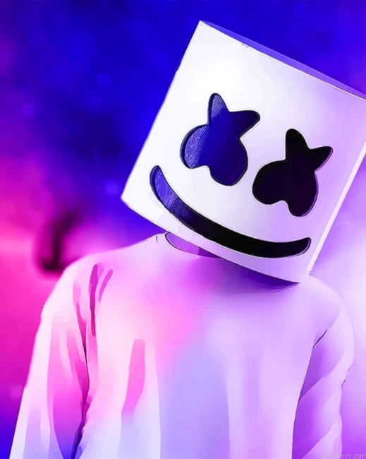 Marshello Mask Painting By Numberss.png