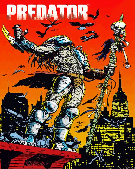 Marvel Predator Poster Painting By Numberss.png