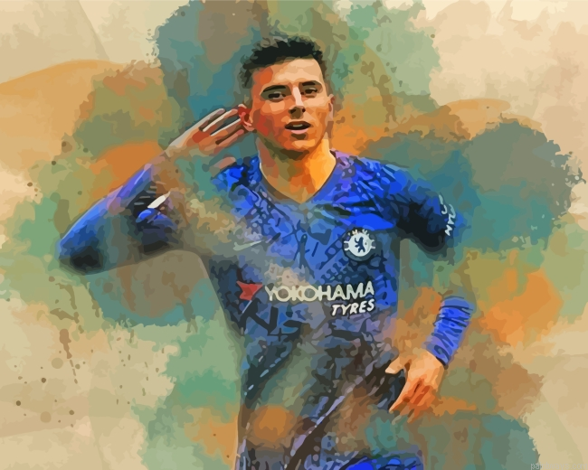 Mason Mount Chelsea Player Painting By Numberss.png