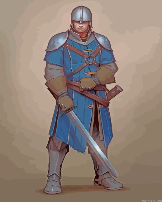 Medieval Guard Painting By Numbers.png