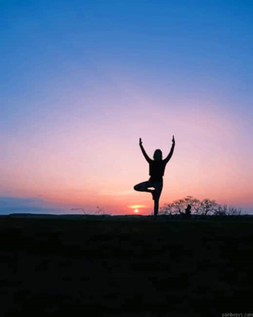 Meditating At Sunset New Painting By Numberss.png