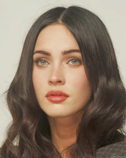 Megan Fox New Painting By Numberss.png