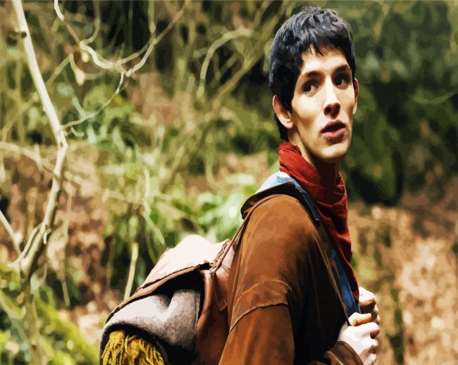 Merlin Character Painting By Numberss.png