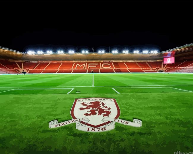 Middlesbrough Fc Stadium Painting By Numberss.png