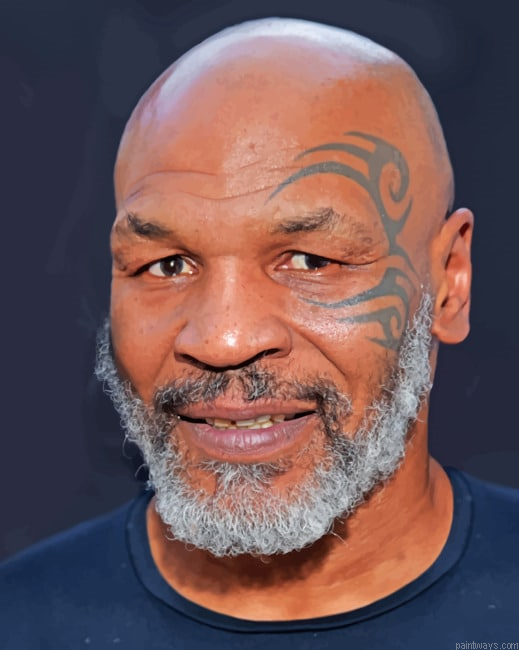 Mike Tyson Boxers Painting By Numberss.png