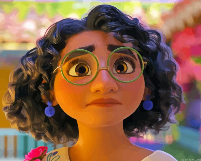 Mirabel Madrigal Character Painting By Numberss.png