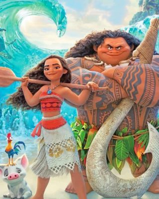 Moana And Chief Tui Painting By Numbers.png