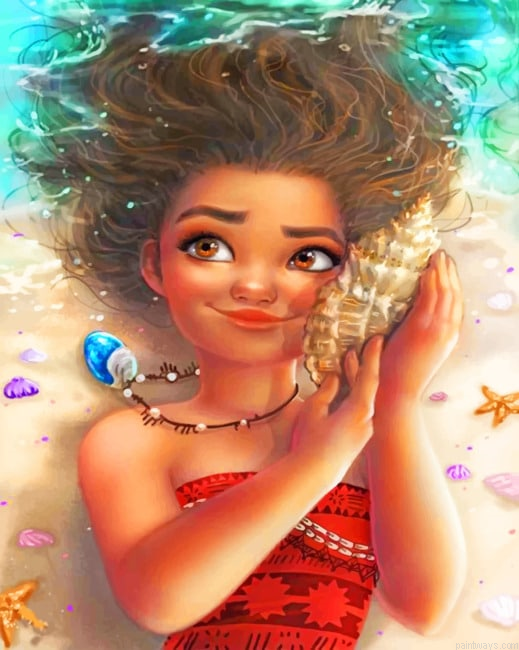 Moana Princess Animations Painting By Numberss.png