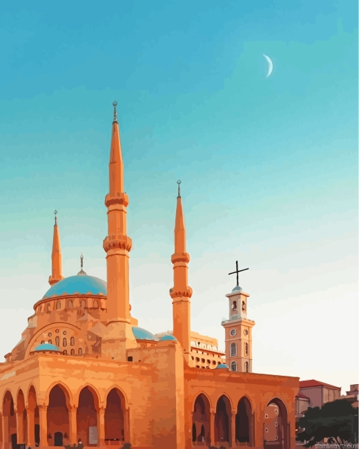 Mohammad Alamin Mosque Painting By Numbers.png